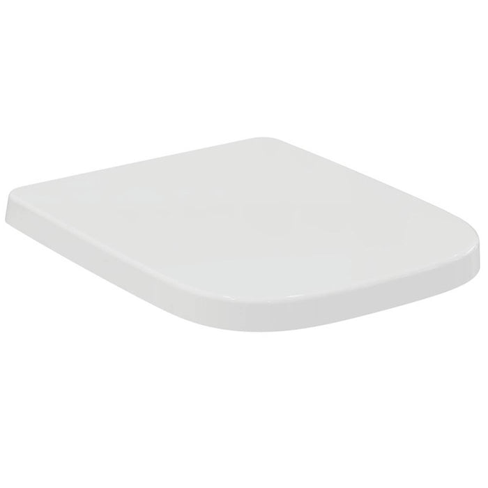 Toilet Seat And Cover White Soft Close Quick Release Duraplast Bathroom - Image 1