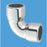 McAlpine 35A-CB Compression Bend 90° 35mm Chrome Plated Brass - Image 2