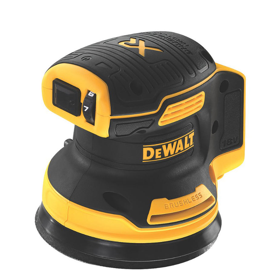 DeWalt Random Orbital Sander Cordless 18V DCW210N-XJ Brushless 125mm Body Only - Image 1