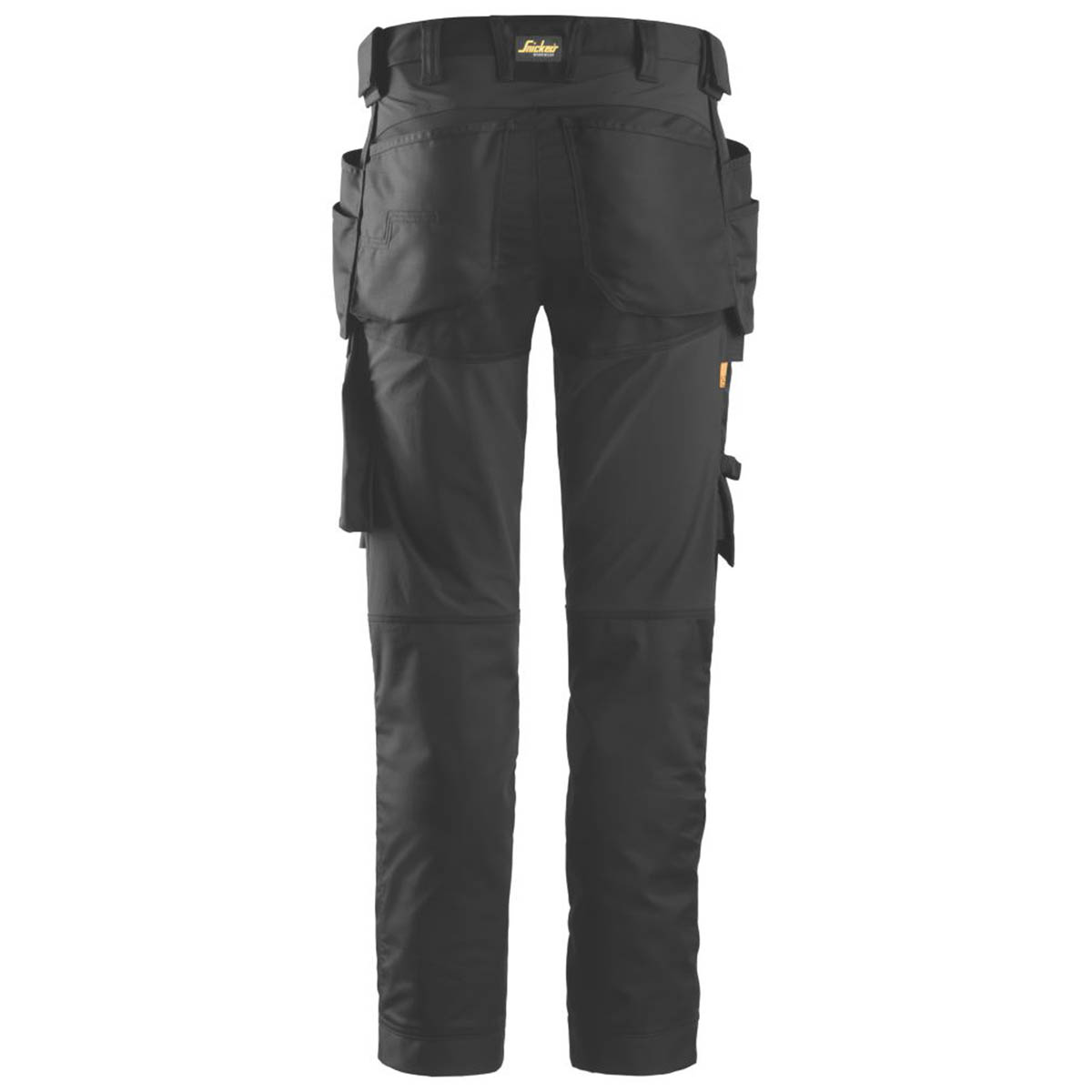 Snickers Work Trousers Mens Slim Fit Black Stretch Multi Pockets 36"W 32"L - Image 2
