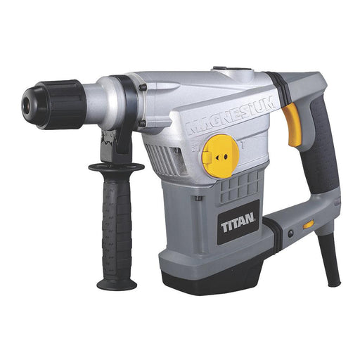 Titan SDS Hammer Drill & Chisel Electric 6-Speeds Anti Vibration Carry Case 110V - Image 1