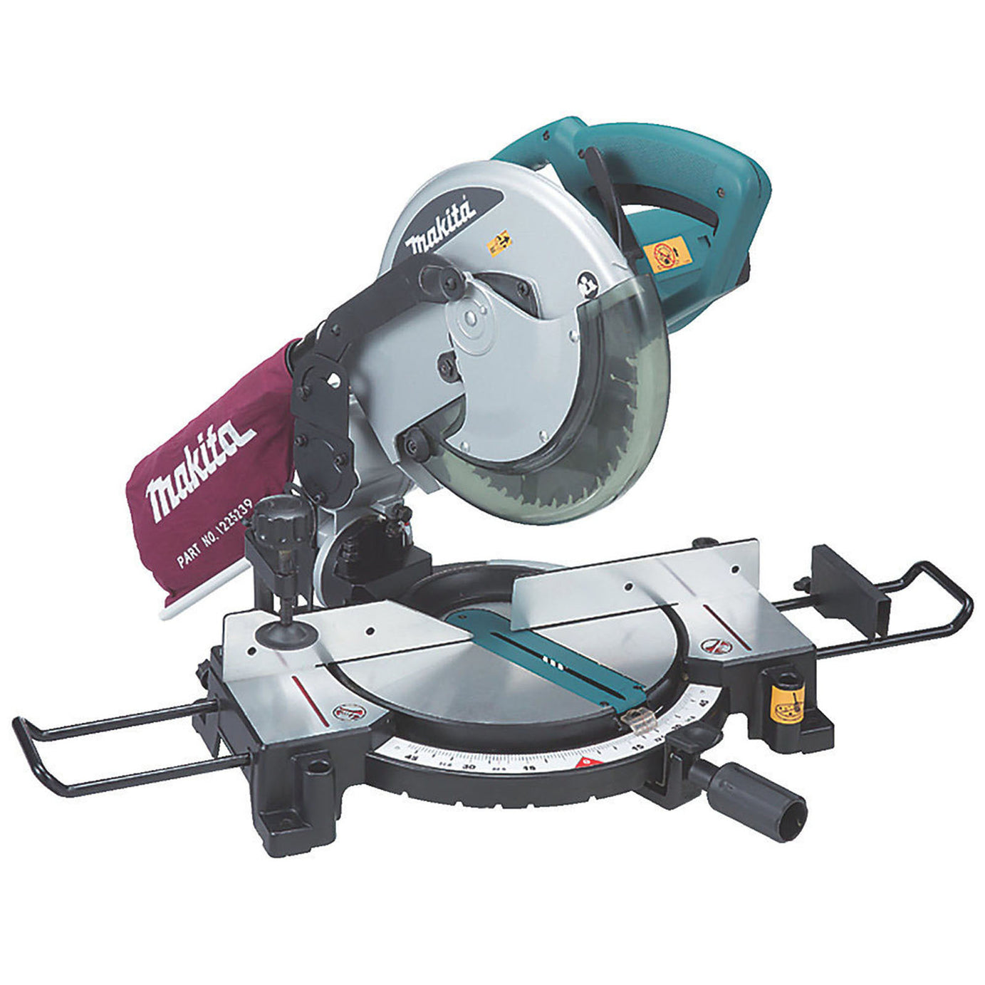 Makita Mitre Saw Electric 110V MLS100N/1 Single Bevel 255mm Heavy Duty 1500W - Image 1