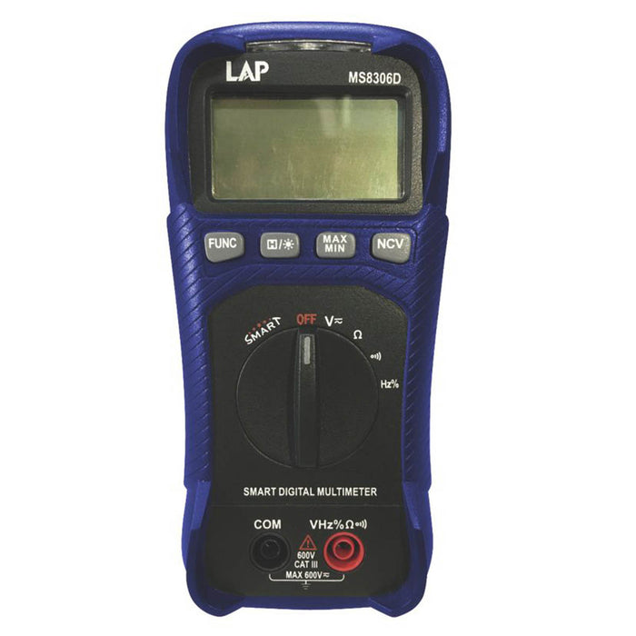 Lap Digital Multimeter AC/DC MS8306D Data Hold Non-contact Detection 600V - Image 1