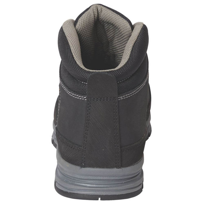 Site Safety Boots Steel Toe Cap Black Standard Fit Comfortable Size 7 - Image 4