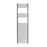 Towel Rail Radiator Heater Curved Bathroom 180 x 40cm Gloss Chrome 1546BTU - Image 1