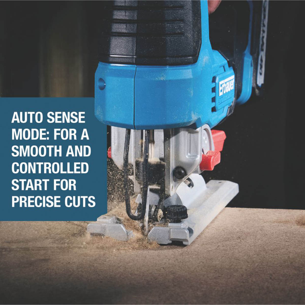 Erbauer Jigsaw Cordless 18V Li-Ion ERI1087JSW Brushless Compact Body Only - Image 6