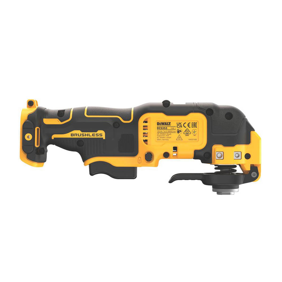 DEWALT Oscillating Multi Tool Cordless DCS353N-XJ 12V Li-Ion XR Body Only - Image 2