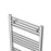 Electric Towel Rail Radiator Chrome Flat Warmer Pre-Filled 1100 x 500mm 852BTU - Image 2