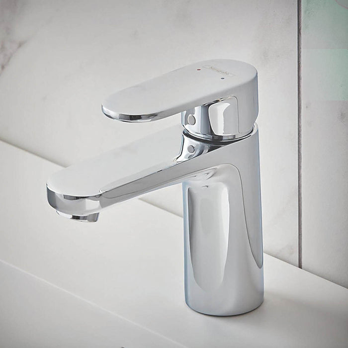 Hansgrohe Bathroom Tap Mono Mixer Basin Chrome Single Lever Brass Faucet Modern - Image 4