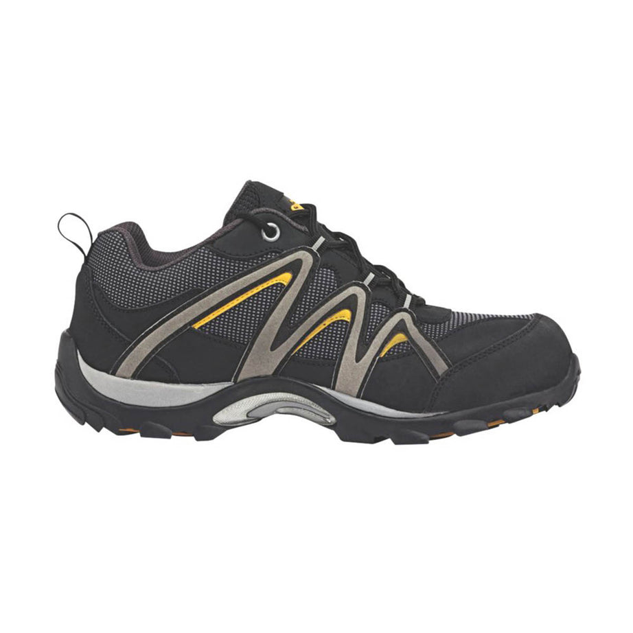 Site Mens Safety Trainers Mercury Black Steel Toe Leather Lightweight Size 11 - Image 4
