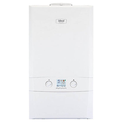 Ideal Heating Combi Boiler Gas LogicMaxCombiC24 White Compact Indoor 24.2kW - Image 1