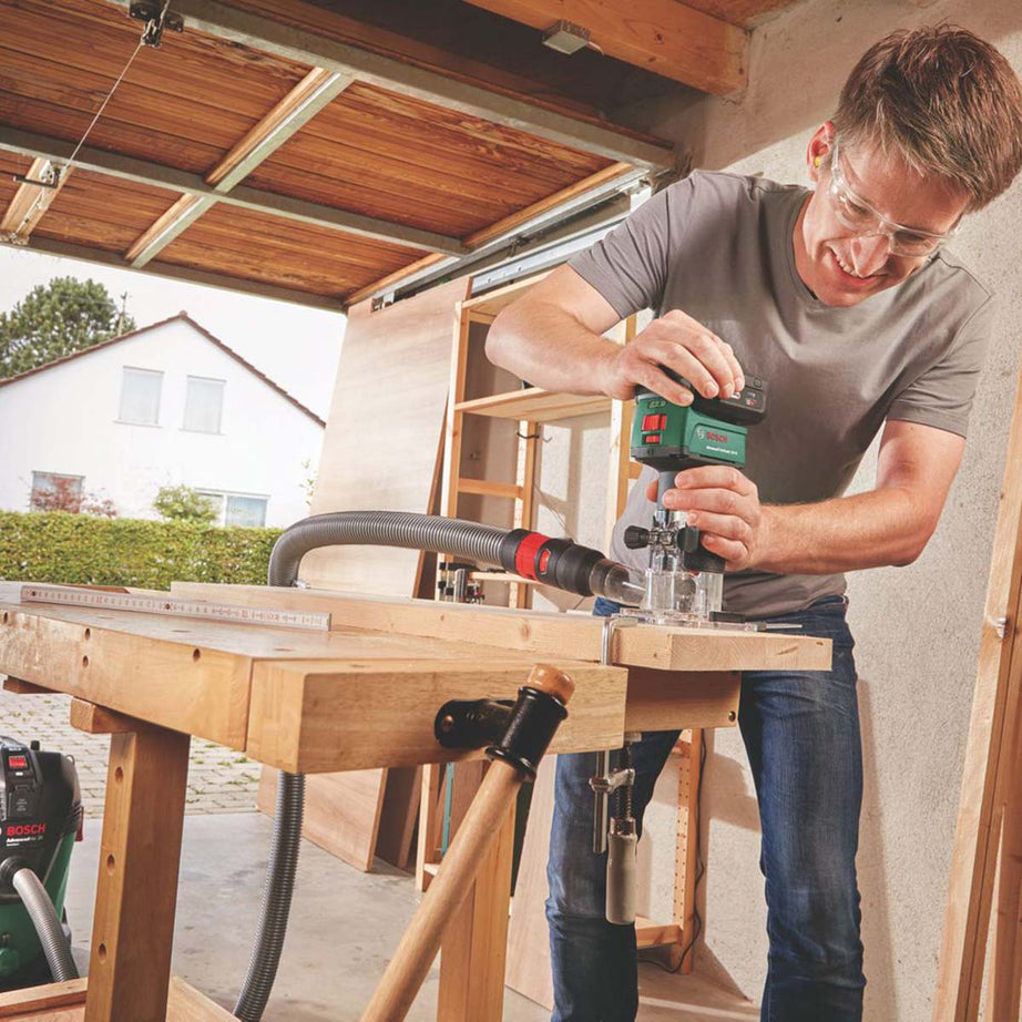 Bosch Trimmer Router Cordless 18V AdvancedTrimRouter 8mm Woodworking Body Only - Image 4