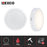 LED Bulkhead Indoor Emergency Maintained or Non-Maintained Round Variable White - Image 3