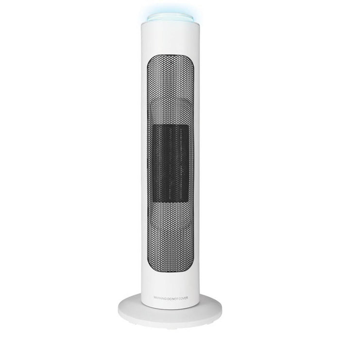 Tower Fan Electric Smart Floor Standing White Timer Portable Heater Cooler 2000W - Image 2