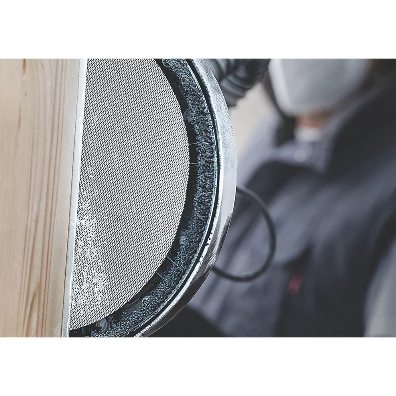 Bosch Sanding Pad Disc Net Mesh 225mm Drywall 80Grit Cloth Hook Loop Pack Of 25 - Image 2