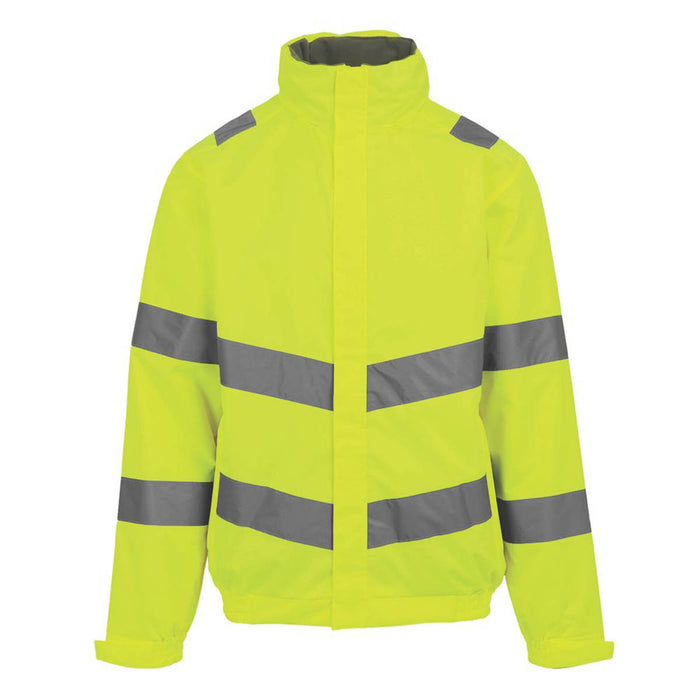 Regatta Dover Hi-Vis Jacket Yellow Large 41.5" Chest - Image 1