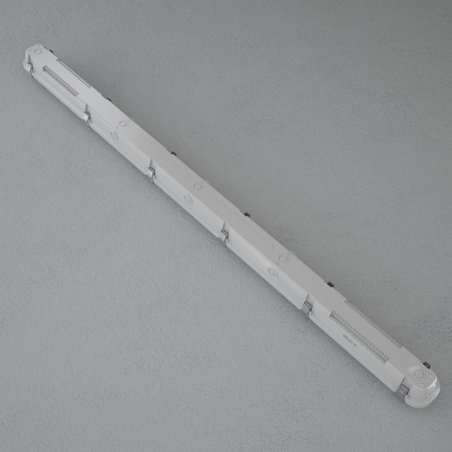 Lexco Single Batten 5ft LED Variable White Polycarbonate White Dimmable 55 W - Image 5