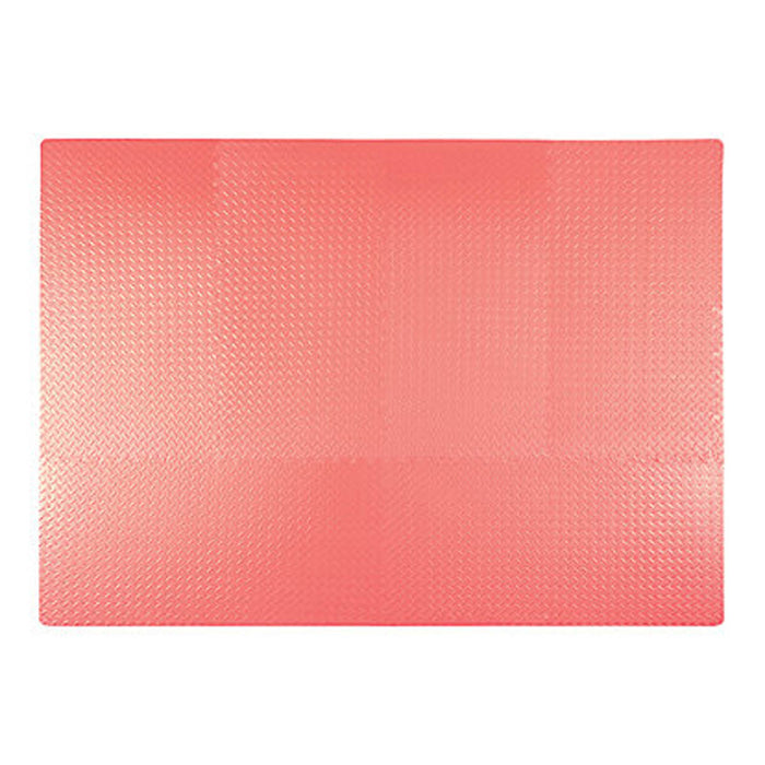 Interlocking Floor Foam Tiles Mats Red Impact-Resistant Non Slip 10mm 12 Pack - Image 4