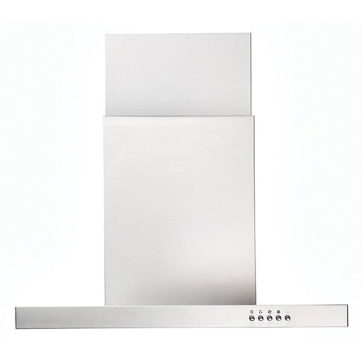 Cooker Hood Kitchen Extractor Push-Button LED Wall BH60SS Canopy Silver 60cm - Image 1