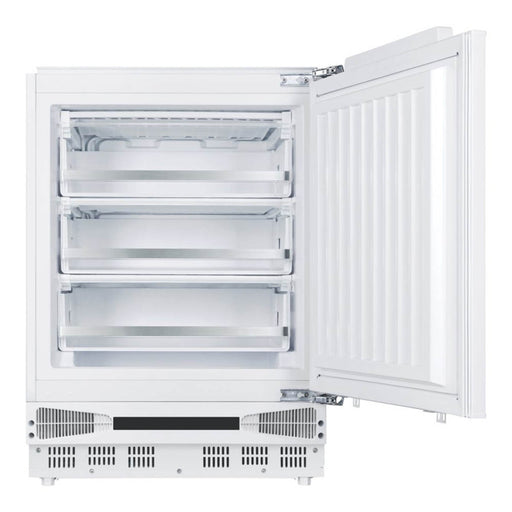 Built In Freezer Integrated White 95Ltr 3 Drawers Reversible White (W)596mm - Image 1