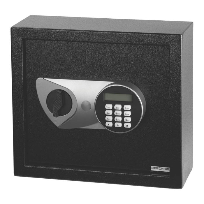 Key Cabinet 30 Hooks Electronic Combination Lock Black Indoor Safe Box Storage - Image 4