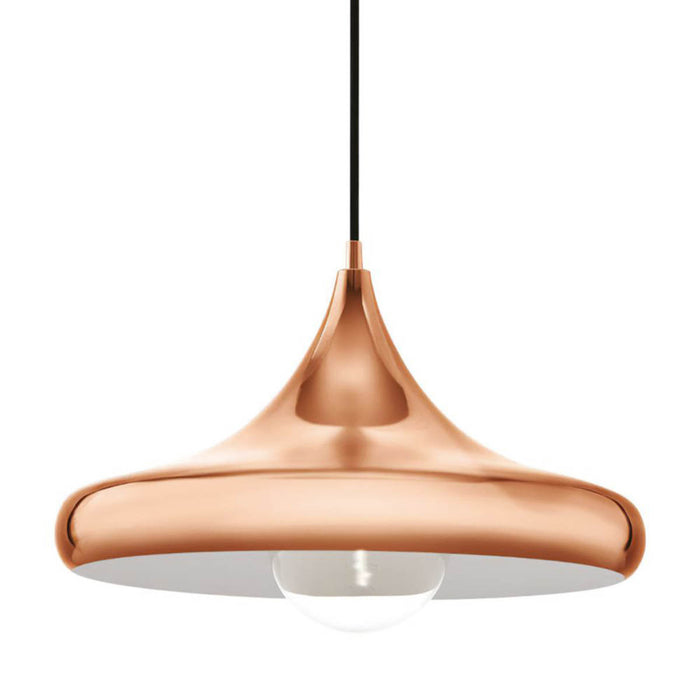 Pendant Ceiling Light Copper Retro Circular Bistro Style Shade Indoor Dining 60W - Image 2