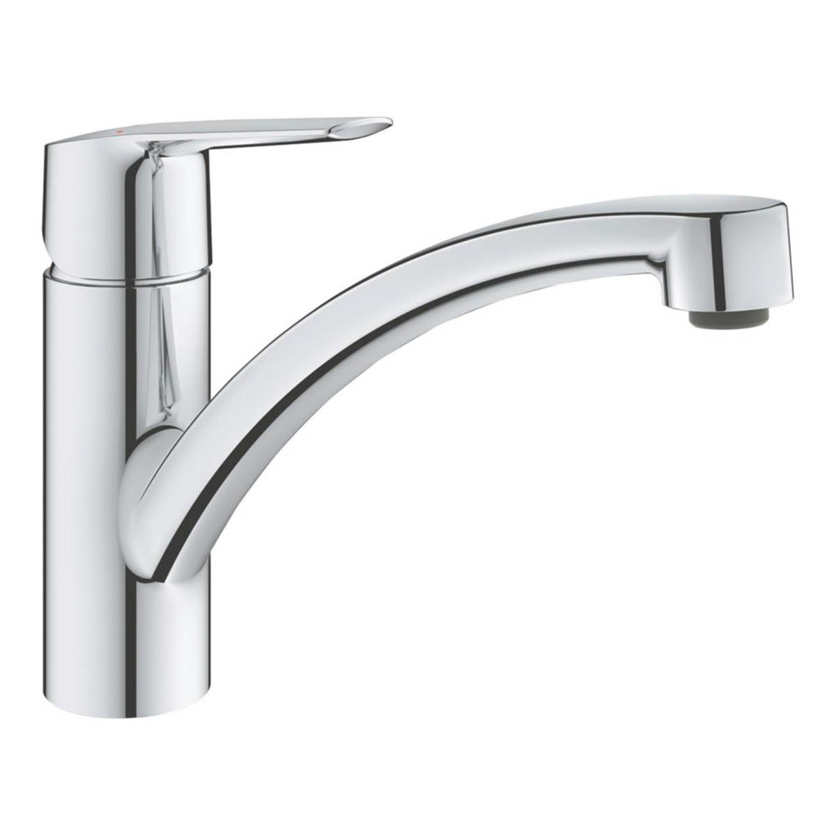 Grohe Kitchen Tap Mono Mixer Chrome Single Lever Swivel Spout Modern Faucet - Image 1