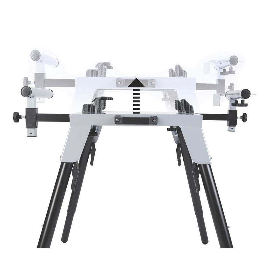Evolution  Universal Chop Saw Stand 225kg Max. Load Capacity Adjustable Height - Image 4