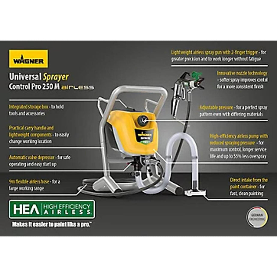 Wagner  Airless Paint Sprayer Control Pro Electric 250m 550W - Image 3