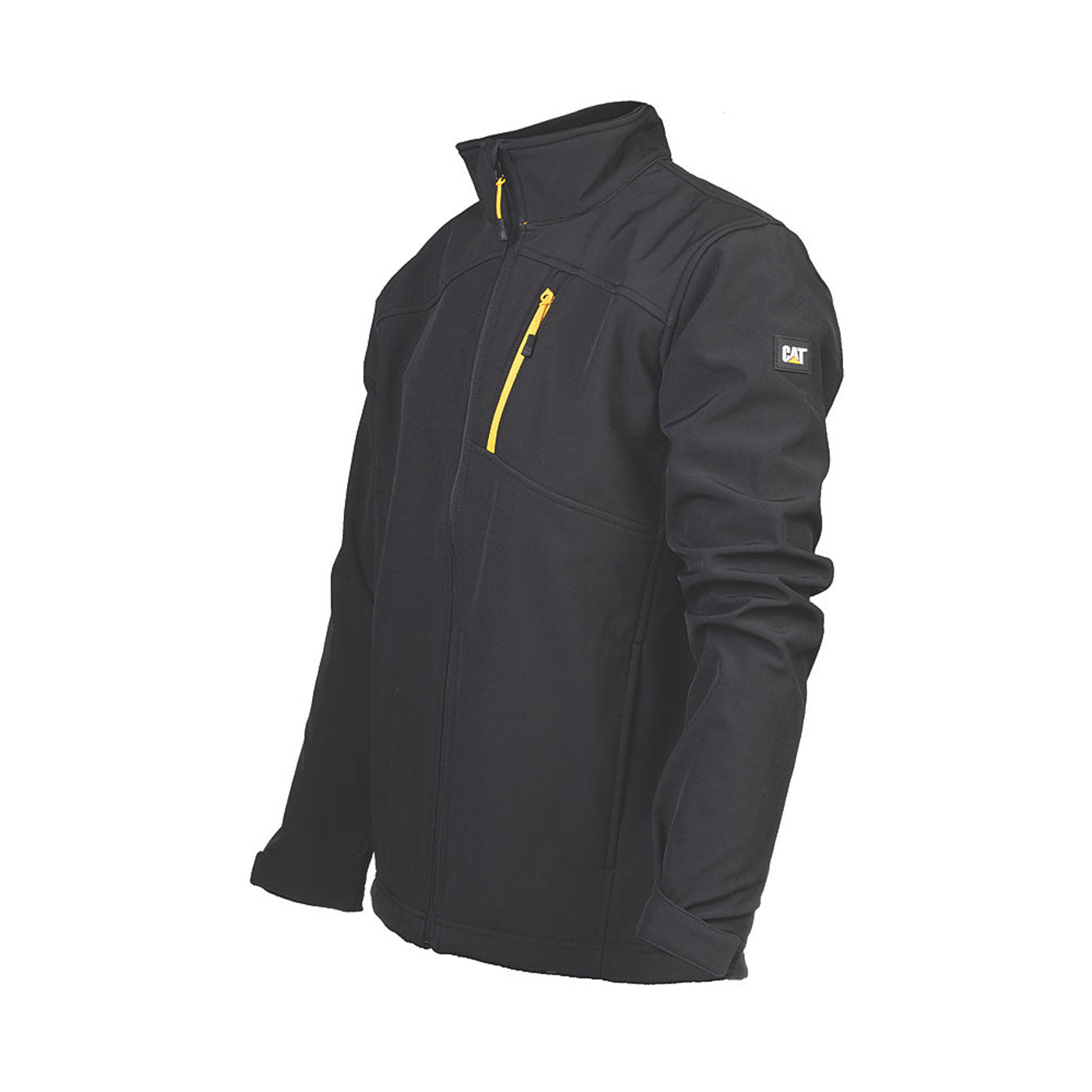 CAT Mens Work Jacket Feece Soft Mountain Sport Black XX Large 50-52" Chest - Image 1