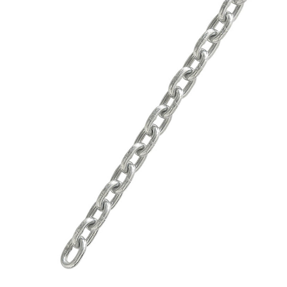 Short Link Chain Zinc Plated Steel Side Welded Corrosion Resistant 10mm x 10m - Image 1