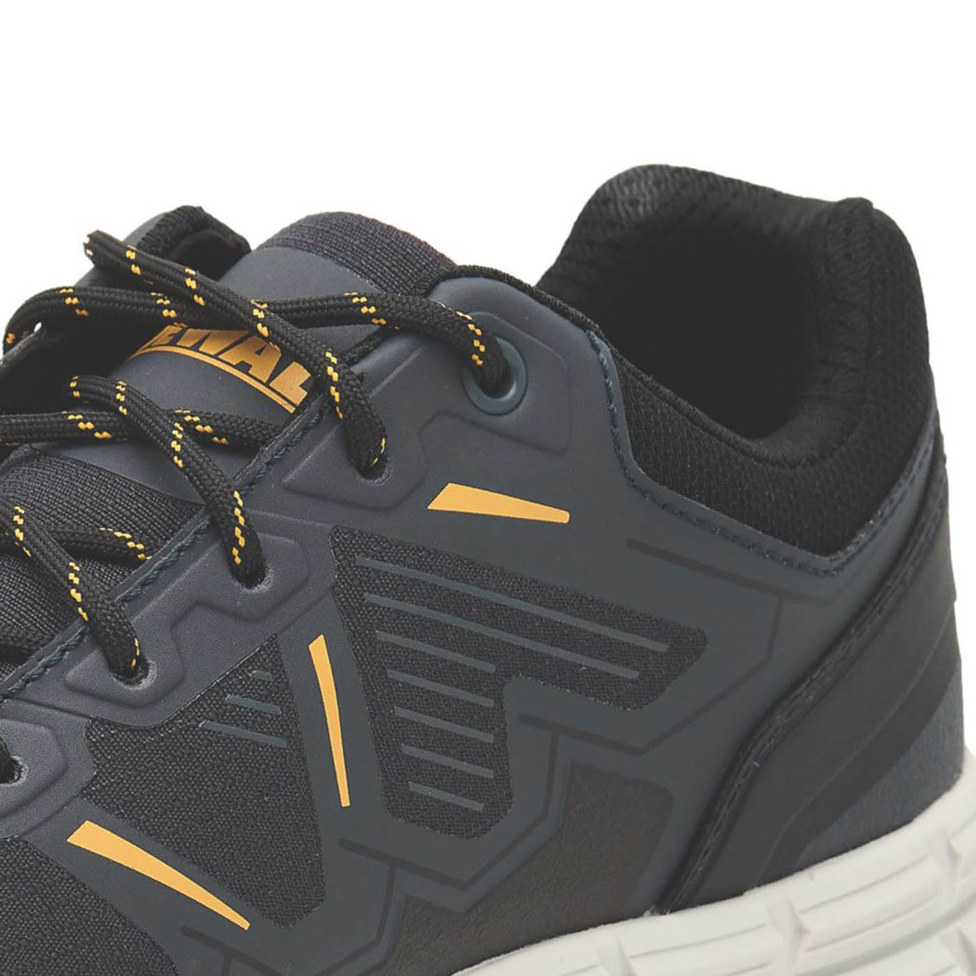 DEWALT Mens Safety Safety Trainers Bourne Grey Black Steel Toe Cap Size 10 - Image 3