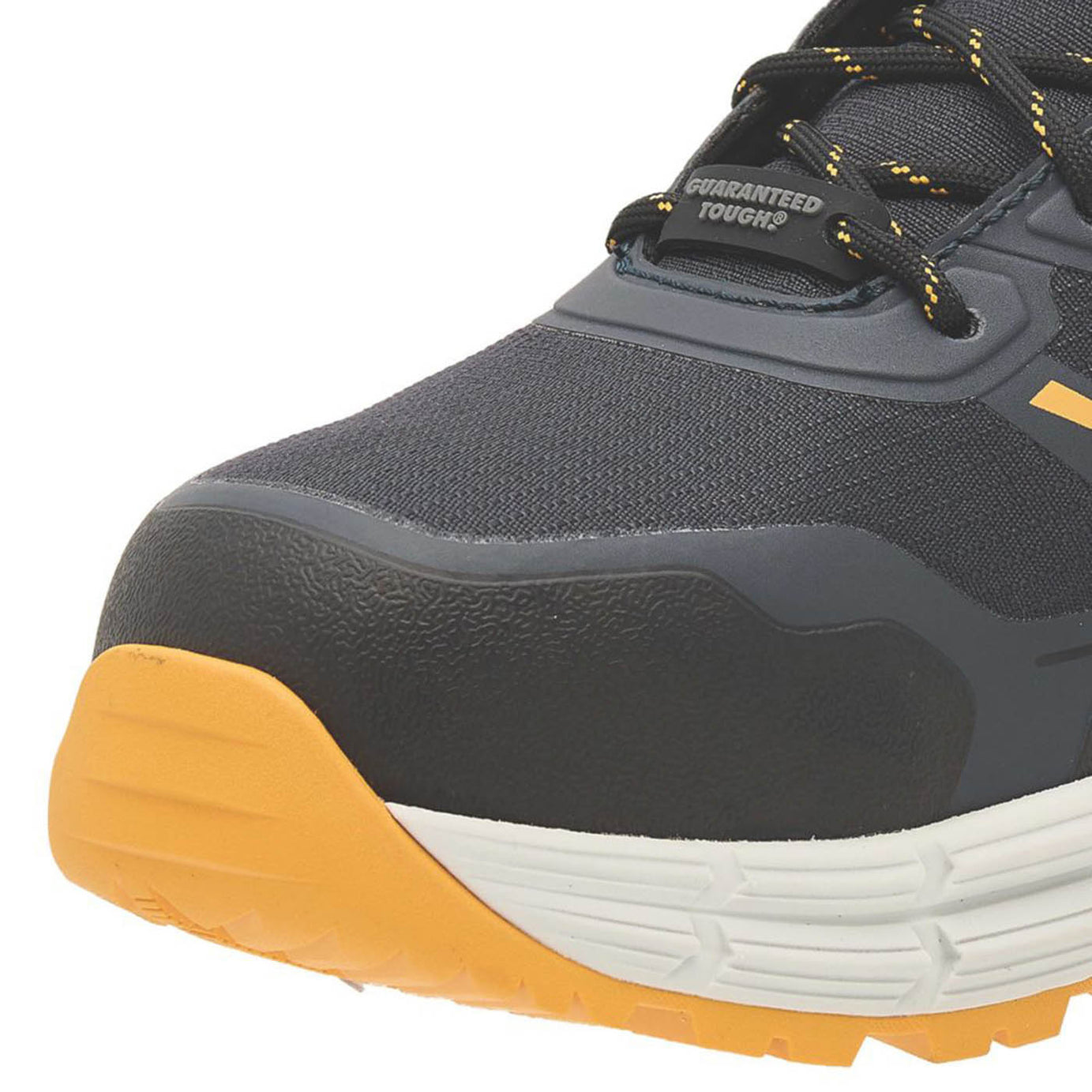 DEWALT Mens Safety Safety Trainers Bourne Grey Black Steel Toe Cap Size 10 - Image 4