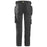 Snickers Work Trousers Mens Slim Fit Stretch Black Multi Pocket 31"W 32"L - Image 2