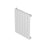 Designer Radiator White Steel Single Vertical Contemporary 345W (H)60x(W)43.3cm - Image 1