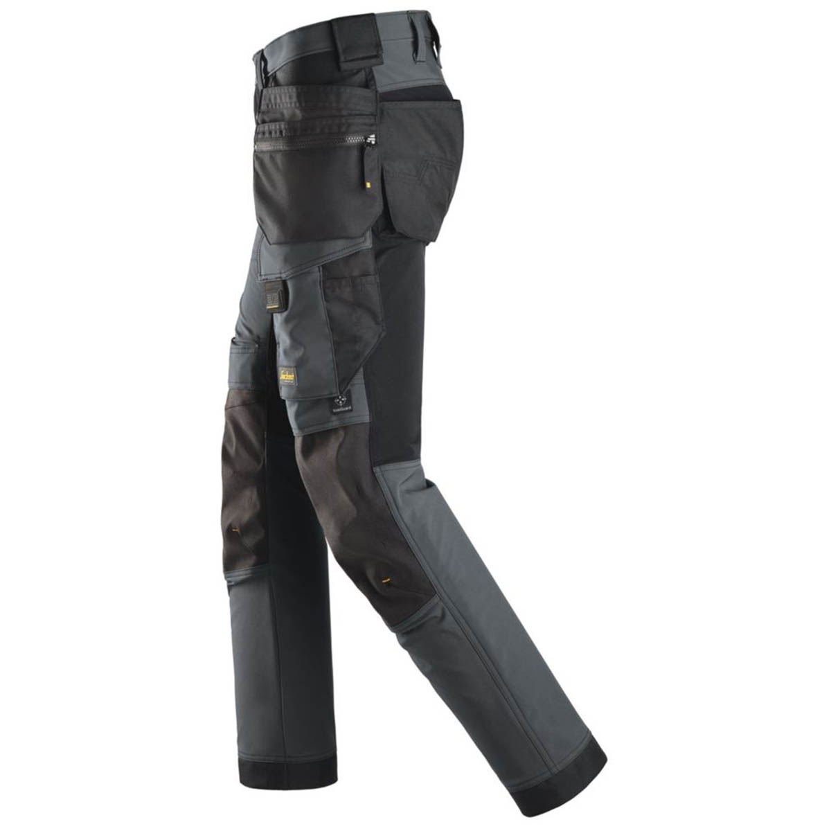 Snickers Work Trousers Mens Slim Fit Grey Stretch Multi Pockets 38"W 32"L - Image 4