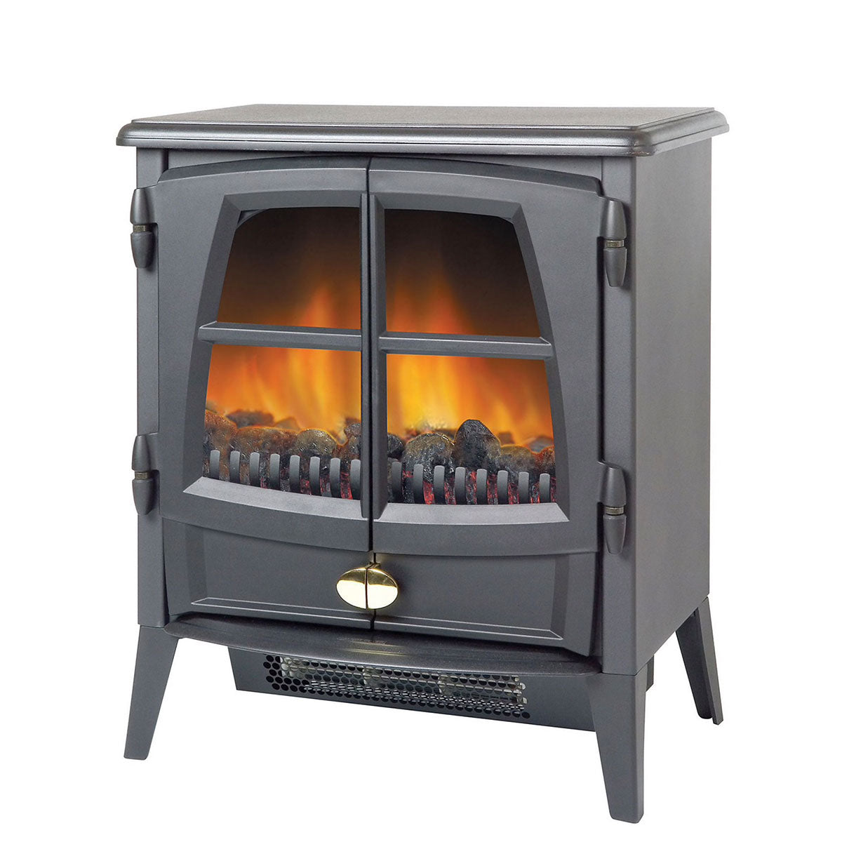 Dimplex Stove Electric Fire JAZZ20E Black LED Flame Optiflame Remote Control 2kW - Image 1