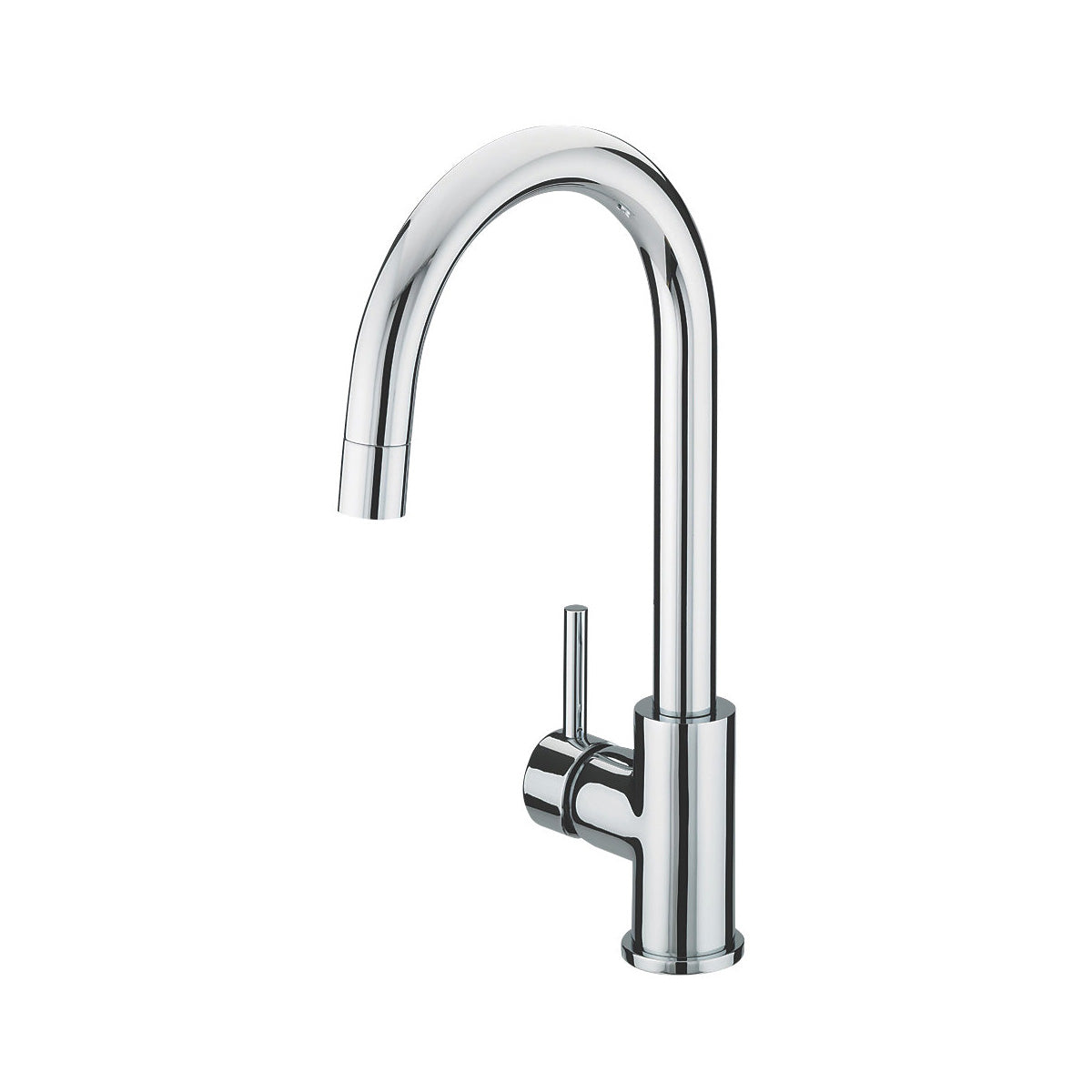 Bristan Kitchen Tap Mono Mixer Single Lever Chrome Swivel Spout Modern Faucet - Image 1