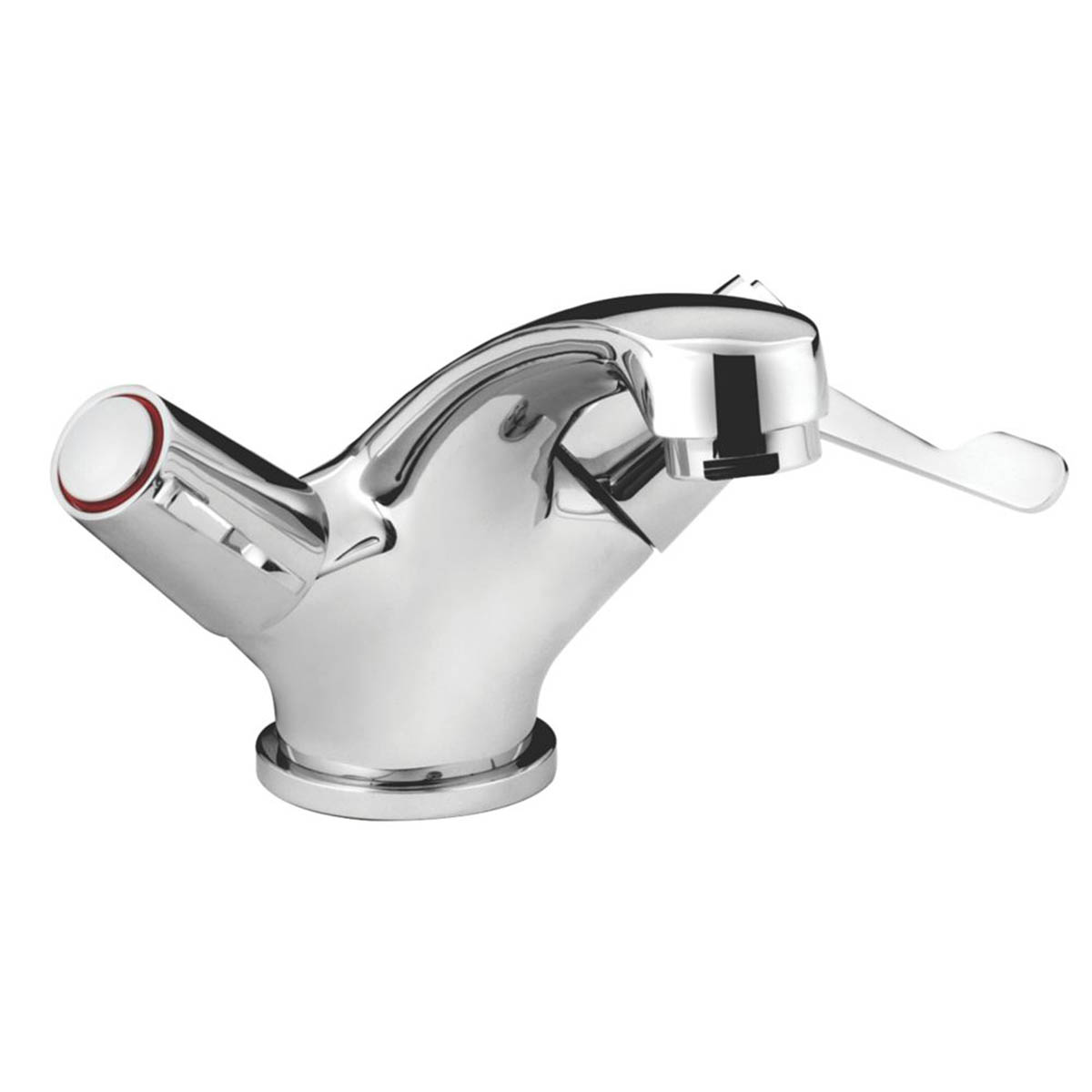 Bristan Basin Mixer Tap Mono Single Lever Chrome With Pop-Up Waste 125mm - Image 1