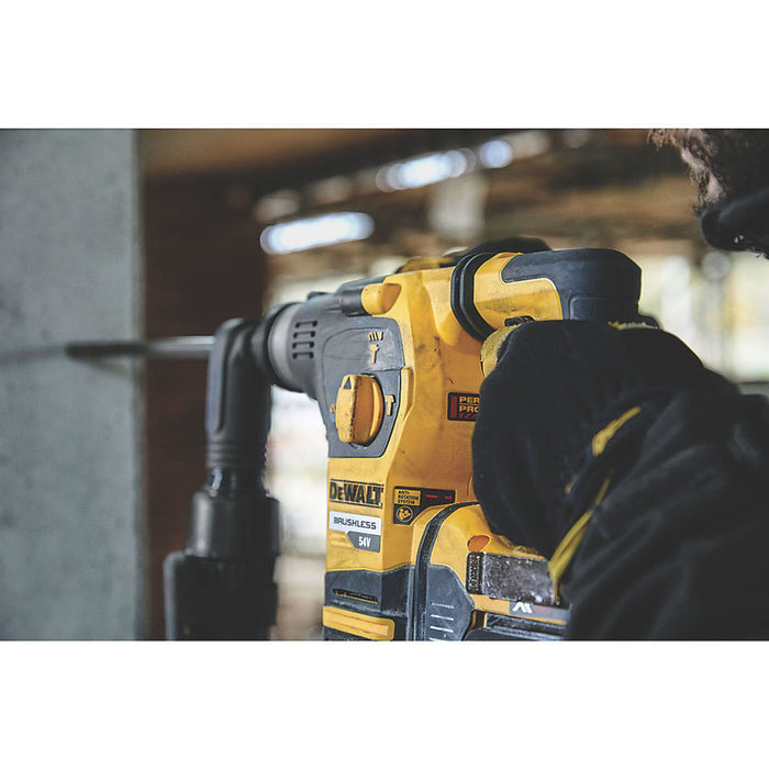 DeWalt SDS Drill Cordless DCH323NT-XJ Brushless Variable Speed 54V Body Only - Image 2