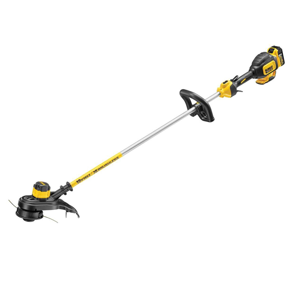 Dewalt Grass Trimmer Cordless 18V 5.0Ah Li-Ion DCM561P1S-GB Garden Strimmer - Image 2