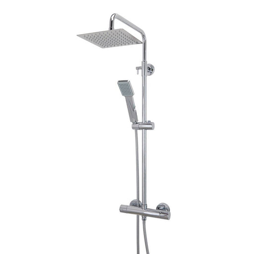 Highlife Bathrooms Nairn Series 2 Rear-Fed Exposed Chrome Thermostatic Shower - Image 1