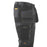 DeWalt Work Trousers Mens Slim Fit Grey Black Multi Pockets Breathable 40"W 33"L - Image 4