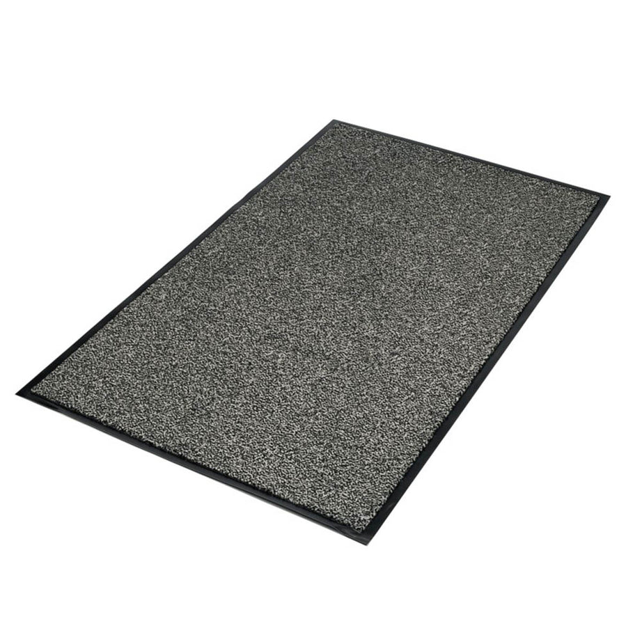 Entrance Floor Mat Black Steel Slip Moisture-Resistant Smooth 1500 x 900mm - Image 1