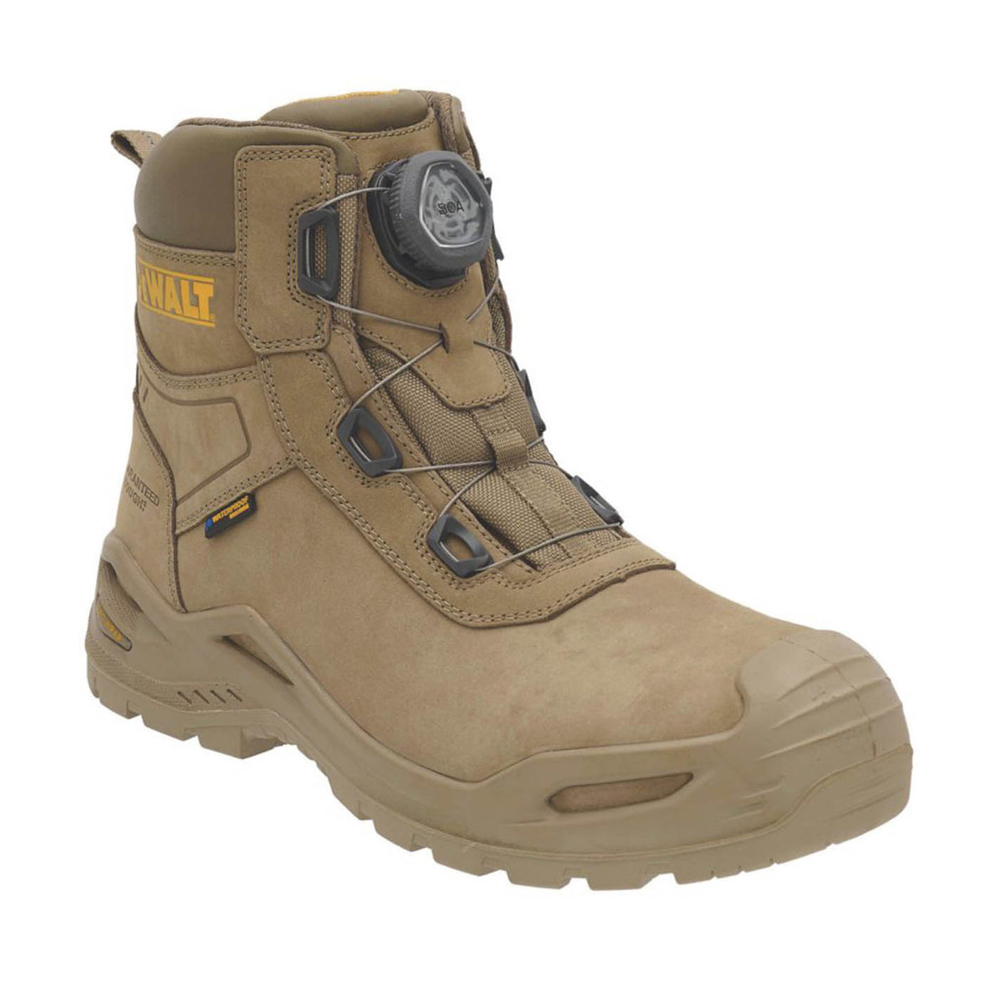 DeWalt Safety Boots Mens Wide Fit Stone Waterproof Shoes Composite Toe Size 9 - Image 1