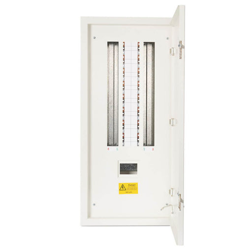 Distribution Board 3-Phase 16Way Consumer Unit Non-Metered Type B DIN Rail Steel - Image 1