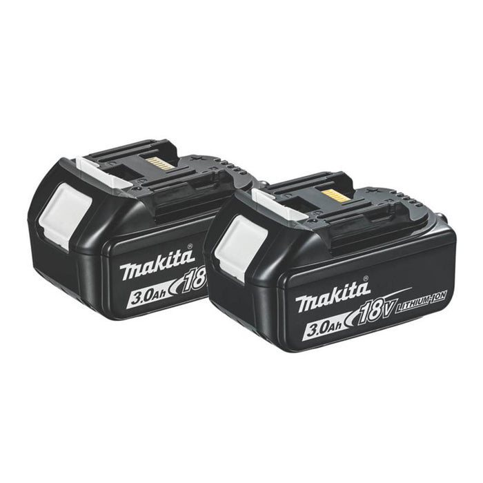 Makita Twin Pack Combi Drill Impact Driver Cordless DLX2336F01 Li-Ion 2x3.0 Ah - Image 4