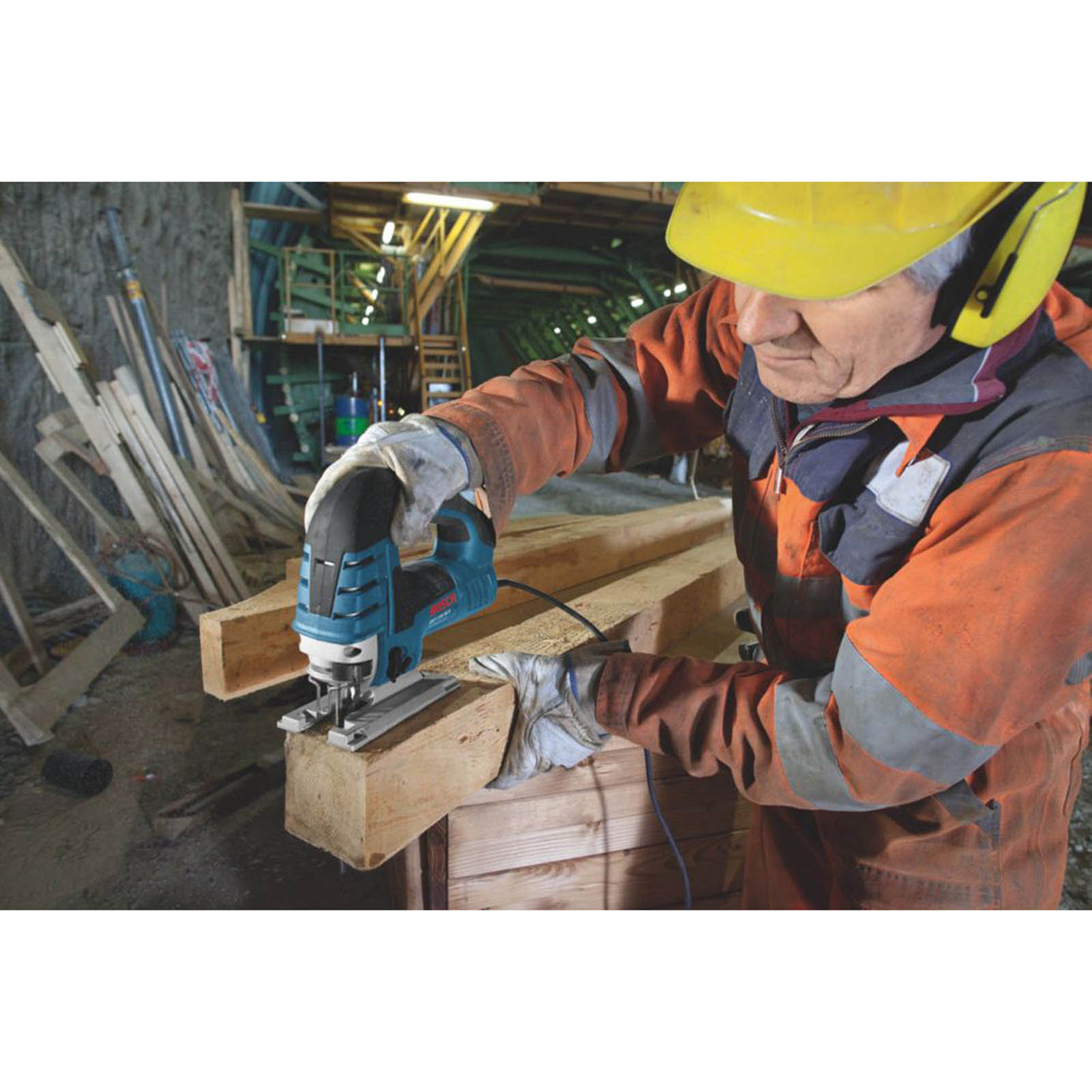 Bosch Jigsaw Electric GST150BCE Variable Speed Soft Grip Powerful Compact 780W - Image 5