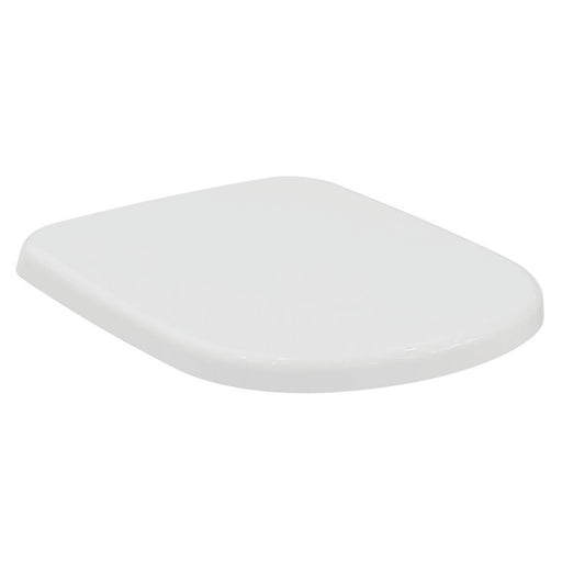 Ideal Standard Toilet Seat And Cover Bathroom White Duraplast Fixed Modern - Image 1