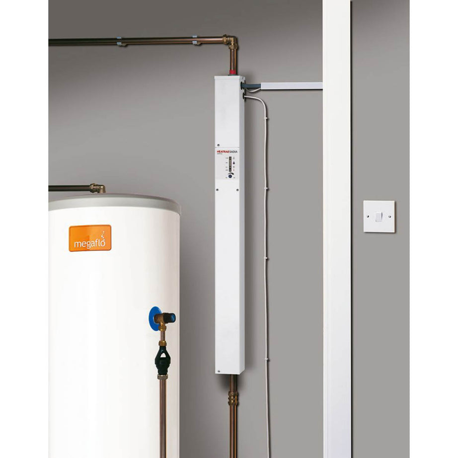 Heatrae Sadia Flow Boiler Electric White 46A Indoor Heat Only Compact 9kW - Image 2